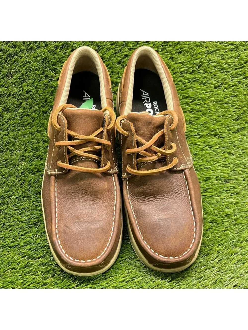 Rocky Dry-Strike SRX Mens Size 10.5 Brown Nano Composite Toe Safety Work Shoes